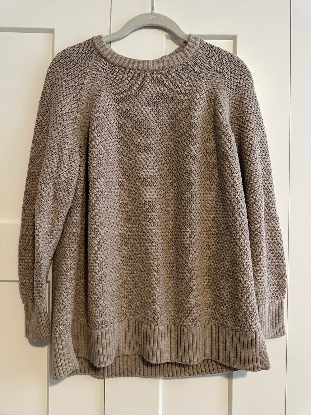 Old Navy Women's Crewneck Sweater in Taupe